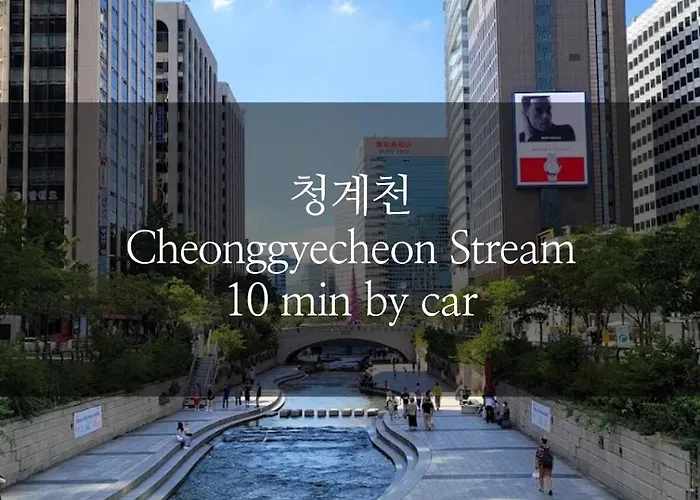 Entire Home, 3 Queen Beds, Easy Access To Gwangjang Market, Ddp, Myeongdong アパート *