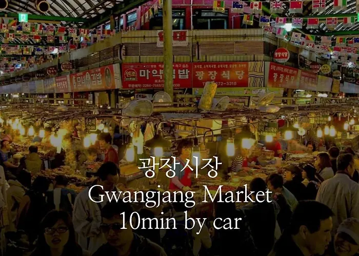 Entire Home, 3 Queen Beds, Easy Access To Gwangjang Market, Ddp, Myeongdong アパート *